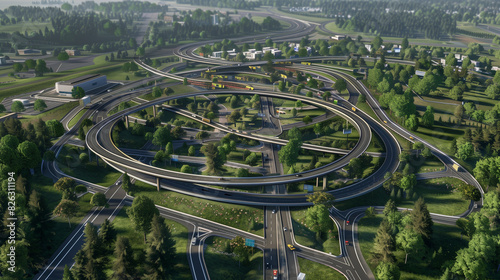 Efficient Highway Interchange Design