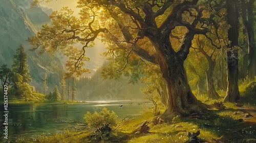 Albert Bierstadt, California Spring 