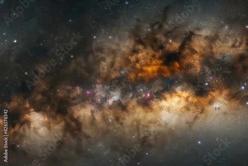 Eagle Nebula in the Milky Way Galaxy