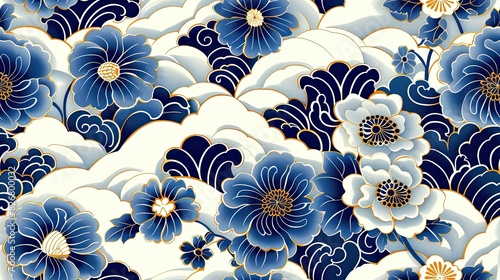 classic Japanese porcelain pattern