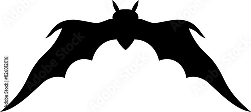 Halloween bat silhouette