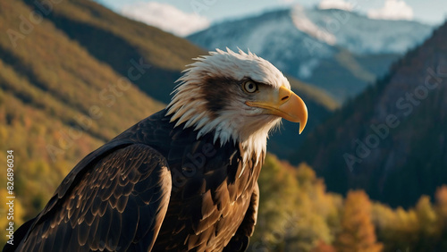 Bald Eagle, United States, national bird, endangered species, predator, symbol of strength, American icon