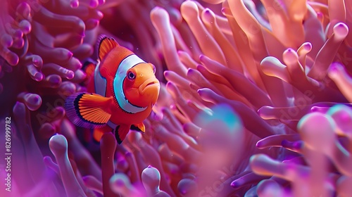 Colorful fishies brighten underwater worlds with their vibrant hues and graceful movements