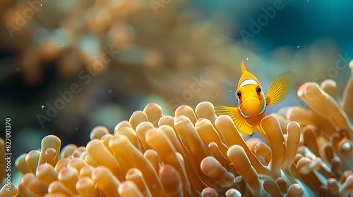 Colorful fishies brighten underwater worlds with their vibrant hues and graceful movements