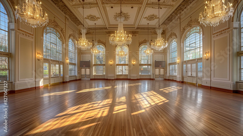 In the grand ballroom of a historic building, whose walls still tell the stories of times gone by, you can feel the spirit of the past floating in the air.