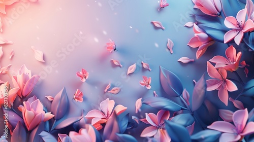 Mother's Day Background with Copy Space Illustration