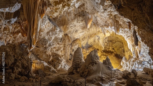 Exploring the Bat Cave within Carlsbad Caverns