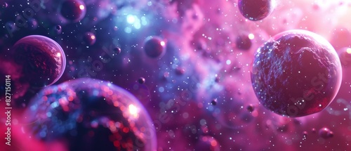 Cosmic Wonder Space and galaxy themes for a futuristic feel