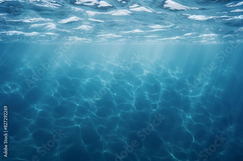 clear transparent desaturated calm water surface