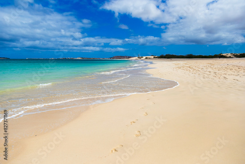 beach with sky, Praia Carlota, Boa Vista, Cape Verde