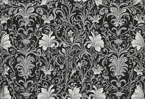 The patterns of the Victorian era, vintage pattern