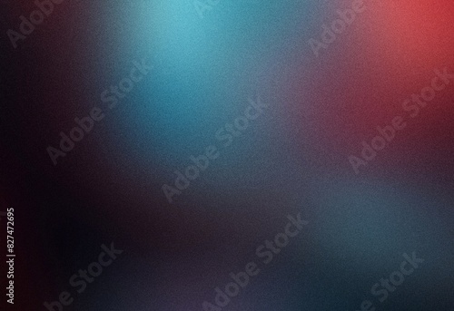 Grainy noisy abstract poster background, magenta blue dark color wave black backdrop vibrant header banner design