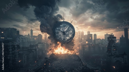 timepiece countdown to world collapse --ar 16:9 --style raw Job ID: 7eb2fe21-d3a7-471b-9b9b-73baeeaa8889