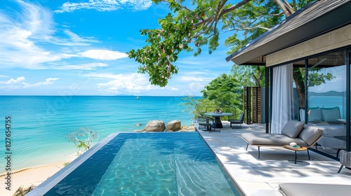 Beachfront Villas with Private Plunge Pools: A Luxurious Retreat Overlooking the Ocean