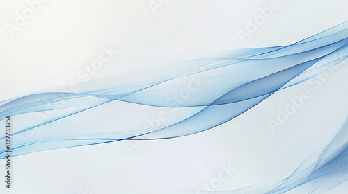 Thin blue lines on a light background. Vector graphics