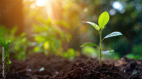 Cultivating plants by planting trees