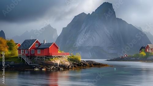 Lofoten, Landscape, Ramberg, Norway 