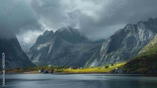 Lofoten, Landscape, Ramberg, Norway 