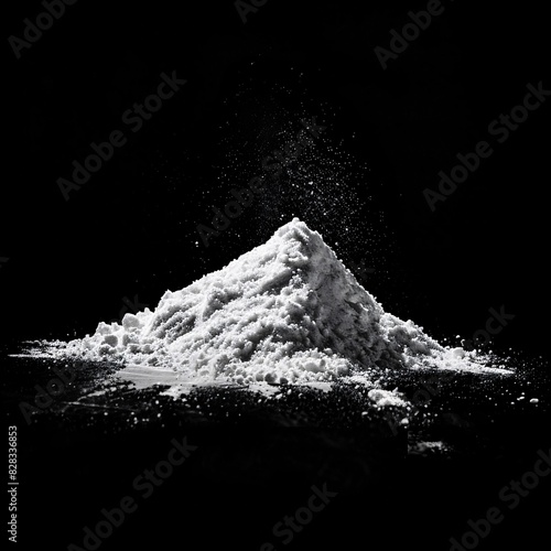 "Pile of Cocaine Powder"