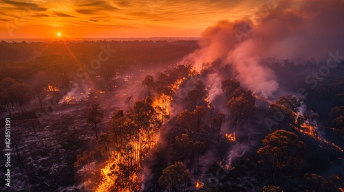Ensuring Fire Safety: Creating Vital Firebreaks to Halt Forest Fire Spread