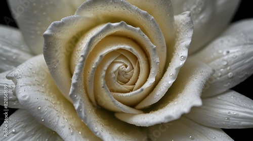 snail on a rose