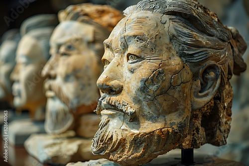 Chinese anthropologists studying evolution of human societies