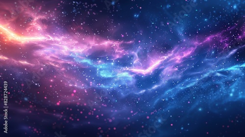 Cosmic Nebula: A Symphony of Stars and Gas