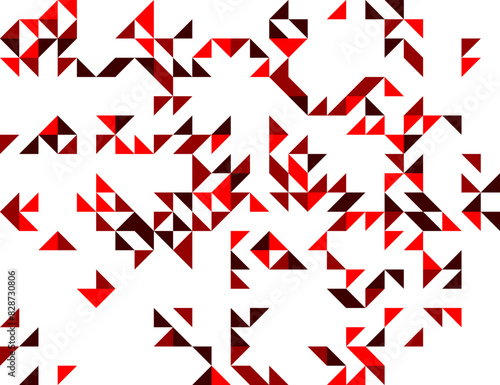 Abstract vector polygonal illustration, which consist of triangles.