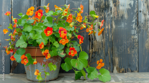 Tropaeolum majus (Nasturtium) 