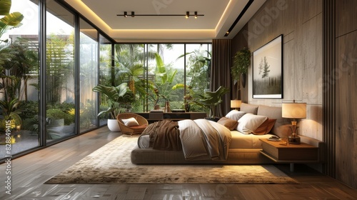 Modern Cozy Bedroom