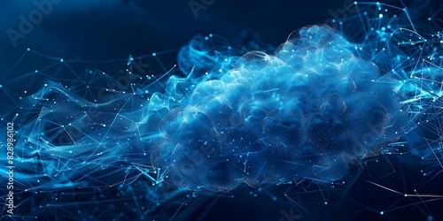 Enabling Future-Ready Technological Advancements with Cloud Network Solutions. Concept Cloud Solutions, Technological Advancements, Network Solutions, Future-Ready Technologies, Cloud Networks