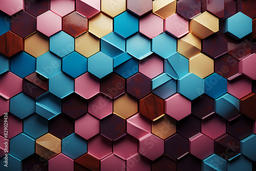 Hexagons pattern 