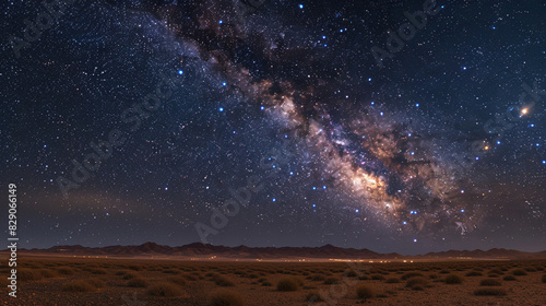 Silent Night: Milky Way over a Pristine Desert