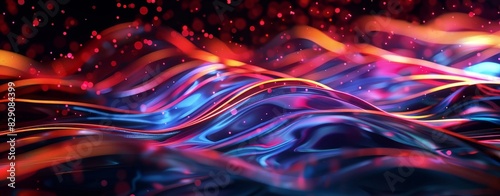 fondo abstracto. ondas de colores