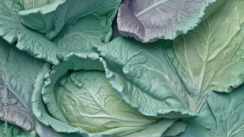 savoy cabbage on the market