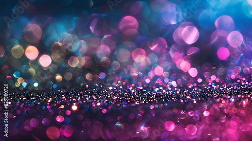 Glittering Nights - Shimmering Background that Captivates Attention