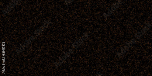 Red pile on black fabric seamless pattern for texture overlay. Cat fur against dark bg. Close-up of pet hair on clothing. Traces of rabbit or dog shedding on textiles