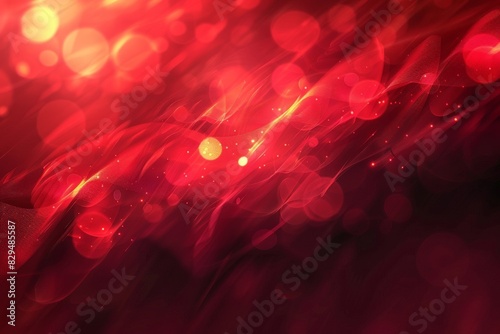 red abstract background - Generate AI. Beautiful simple AI generated image in 4K, unique.