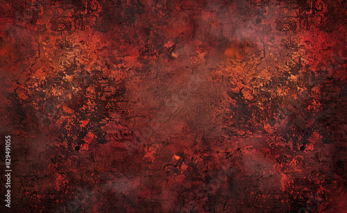 Texture of the red leather. Created with Ai