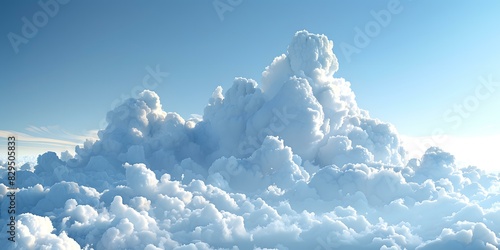 Cumulus clouds