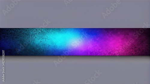 Abstract grainy gradient banner with blue, purple, and black colors for website header design