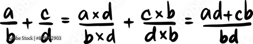 remainder theorem formula math handwritten