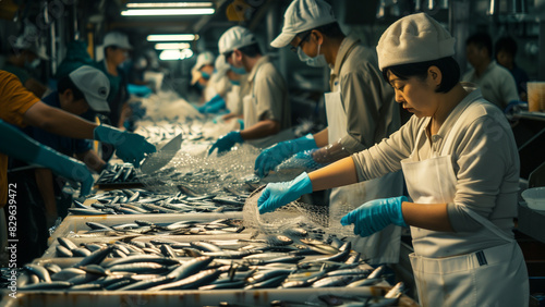Harmony in Labor: Asian Women in Fish Processing Plant
