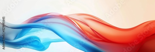 blue pink gradient curved shape white background, aspect ratio 3:1, banner background, landing page wallpaper