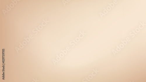 Nude beige bg. Neutral warm color gradation background. Tan pastel blur texture design. Simple chocolate banner cover. Trendy smooth minimalist pale and taupe presentation wallpaper. Peach backdrop.