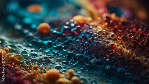A series of abstract close-up shots where familiar objects transform into mesmerizing artworks, Captivating Close-Ups: Transforming Familiar Objects into Abstract Art, Exploring Everyday Objects