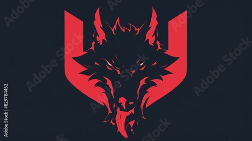 This is the United Dog logo in 2d format