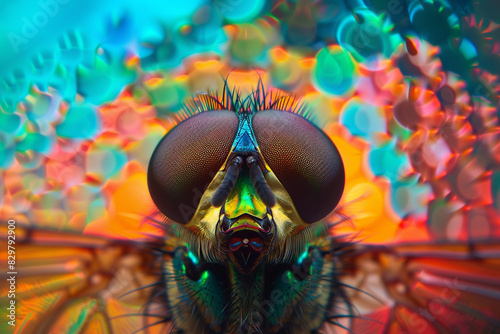 The world through the eyes of an insect