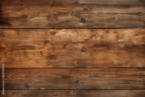 Texture of aged wooden floorboards with visible knots and grain patterns. 
