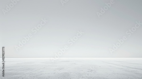 A minimalist abstract composition featuring an expansive white empty space against a clean background, evoking a sense of tranquility and simplicity.